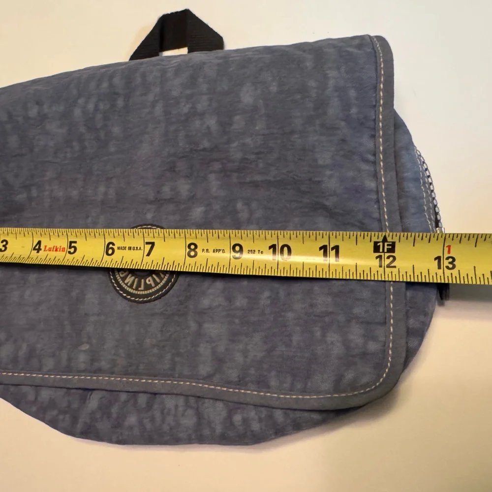 Kipling Women’s Blue Private Transport Toiletry Makeup Bag Travel MINTY Unisex